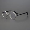 Farid Titanium Round Glasses Frame