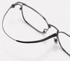 Kutler Titanium Vintage Square Eyeglasses Frame