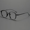 Kylar Titanium Vintage Round Eyeglasses Frames