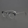 Yohn Vintage Titanium Square Glasses Frame