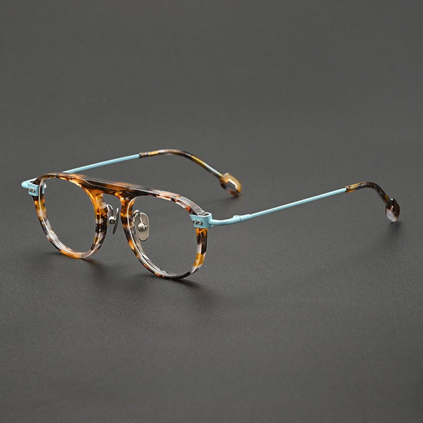 Mac Retro Aviator Acetate Glasses Frame