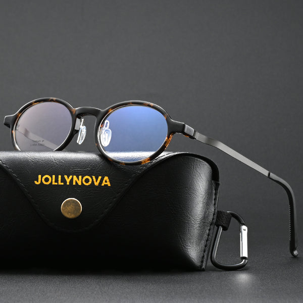 Lim Oval Vintage TR90 Eyeglasses Frame