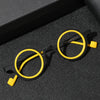 Jago Titanium Acetate Round Glasses Frame