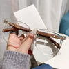 JOLLYNOVA Anti natural and anti radiation glasses color changing flat lenses