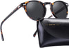 JOLLYNOVA Vintage Polarized Sunglasses for Men UV400 Protection Retro Fashion Eyewear Hand-crafted Acetate Frame CA5288L