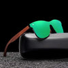 Men Natural Wooden Polarized Sunglasses