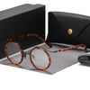 Mael Titanium Round Vintage Eyeglasses Frames