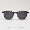 Ashlen TR90 Vintage Eyeglasses Frame With Sunglasses Clips