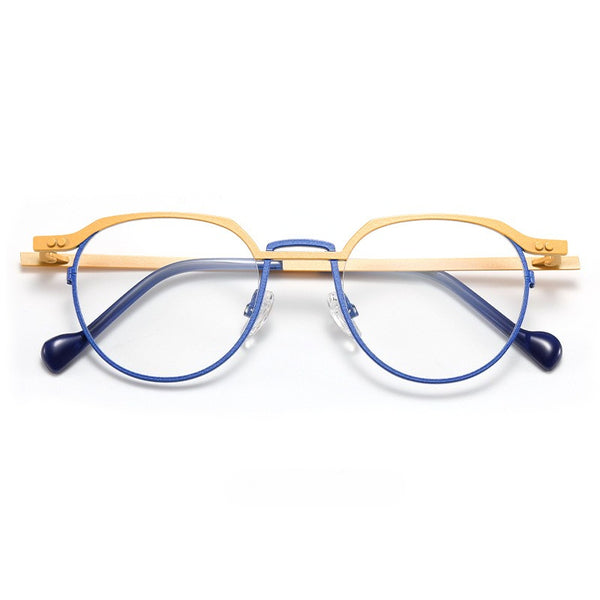 Clark Retro Hand Made Alloy Glasses Frame