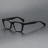 Karl Retro Rectangle Acetate Glasses Frame