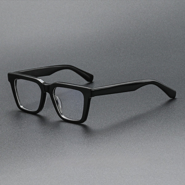 Karl Retro Rectangle Acetate Glasses Frame