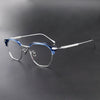 Pamela Retro Rectangle Titanium Eyeglasses Frame