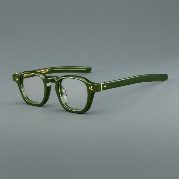 Melton Vintage Geometric Acetate Glasses Frame
