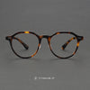 Hamp Classic Geometric Acetate Glasses Frame