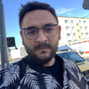 Folino Metal Square Glasses Frame