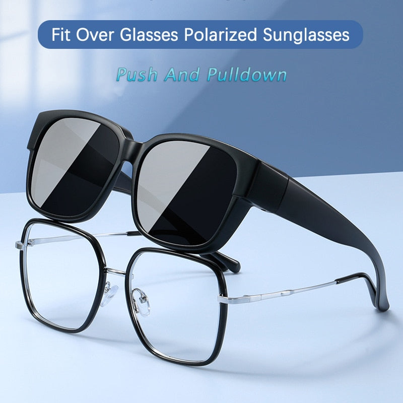 LVIOE Fit Over Sunglasses For Women Men Polarized Wear Over Eyeglasses With UV400 Protection LS3022-1 - Product Details