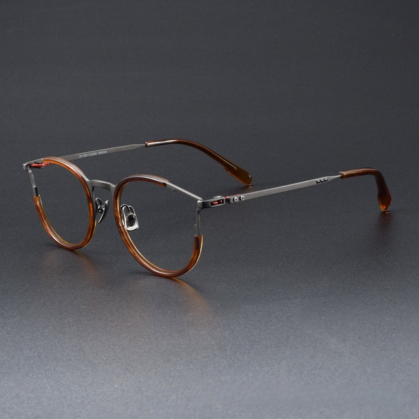 Lincoln Titanium Retro Hand Made Glasses Frame
