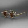 High-end niche magnetic glasses 5976 retro fashion old small round frame glasses frame Danyang spot wholesale can be matched