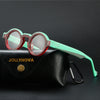 Jerry Vintage Acetate Round Glasses Frame