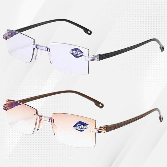 ⚡ BUY 2 GET EXTRA 20% OFF🎁Sapphire high hardness anti blue light intelligent dual focus reading glasses