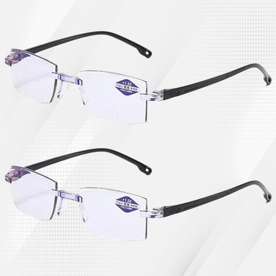 ⚡ BUY 2 GET EXTRA 20% OFF🎁Sapphire high hardness anti blue light intelligent dual focus reading glasses