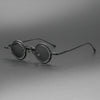High-end niche magnetic glasses 5976 retro fashion old small round frame glasses frame Danyang spot wholesale can be matched