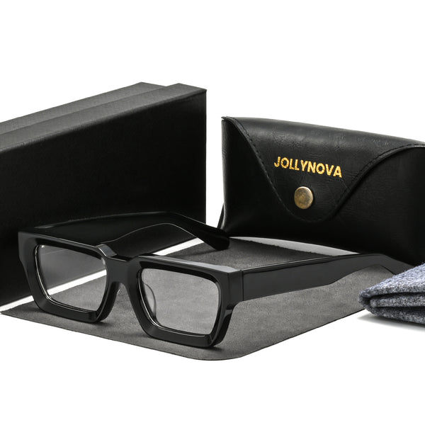 Skoff Retro Rectangle Acetate Glasses Frame