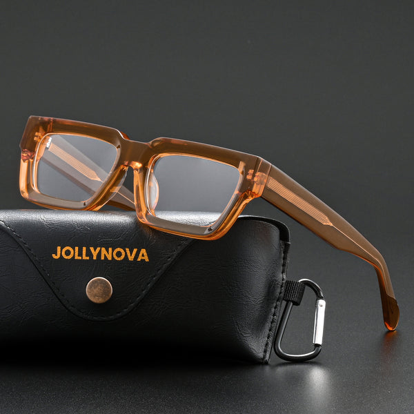 Skoff Retro Rectangle Acetate Glasses Frame