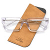 Skoff Retro Rectangle Acetate Glasses Frame