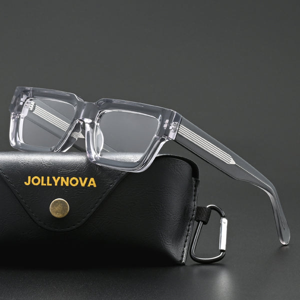 Skoff Retro Rectangle Acetate Glasses Frame