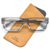 Skoff Retro Rectangle Acetate Glasses Frame