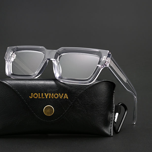 Skoff Retro Rectangle Acetate Glasses Frame