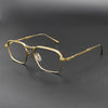 Phu Vintage Rectangle Titanium Foldable Eyeglasses Frame