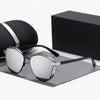 JOLLYNOVA Unisex Portable Full Frame Glasses Polarized Cat-eye Frame Glasses UV400