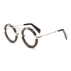 Edra Vintage Acetate Round Optical Glasses Frame