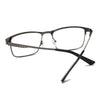 Fashion Business Metal Large Frame Anti-Blue Light Multifocal Photochromic Glasses