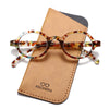 JollyNova HD7 Readers Crystal Clear Anti-Blue Light Oval Reading Glasses
