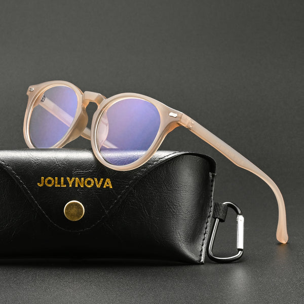 March TR90 Round Vintage Eyeglasses Frame