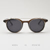 Ashlen TR90 Vintage Eyeglasses Frame With Sunglasses Clips