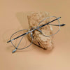 Sedra Retro Titanium Square Glasses Frame