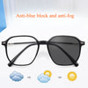 High-definition intelligent color-changing anti-fog reading glasses