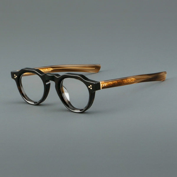 Marlin Vintage Geometric Acetate Glasses Frame