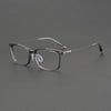 Voos same 202509 glasses frame Shenzhen wholesale, plate titanium frame trendy glasses can be equipped with myopia IP electroplating