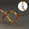 Koo Vintage Round Titanium Eyeglasses Frame