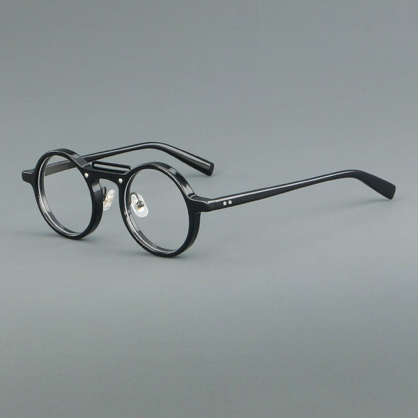 Van Vintage Round Acetate Optical Glasses Frame