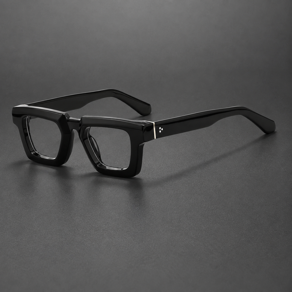 Quillen Retro Rectangle Acetate Glasses Frame