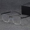 Sevan Half-frame Square Titanium Glasses Frame