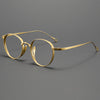 Kylar Titanium Vintage Round Eyeglasses Frames