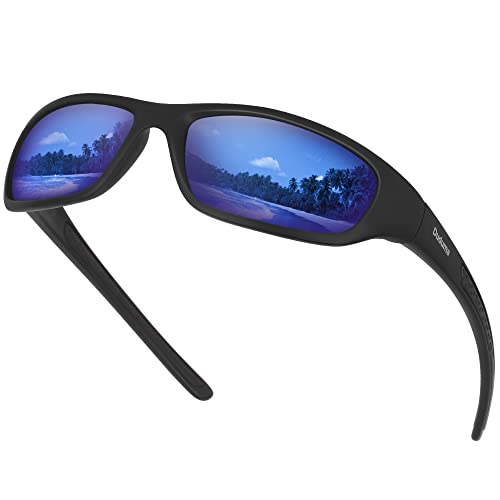 JOLLYNOVA Sports Polarized Sunglasses for Men Women Baseball Cycling Golf Fishing Sun Glasses UV Blocking Tr8116