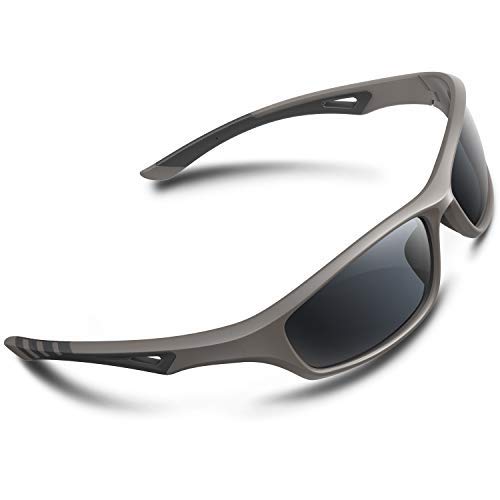 JOLLYNOVA Polarized Sports Sunglasses Driving shades For Men TR90 Unbreakable Frame RB831